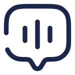 Chat Square Call SVG Icon